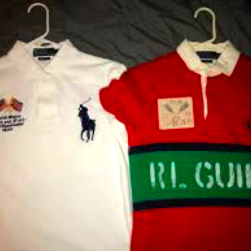 Polo shirts x2